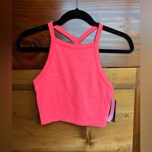 NWT Wild Fable Seamless Ribbed High Neck Cropped Tank Top